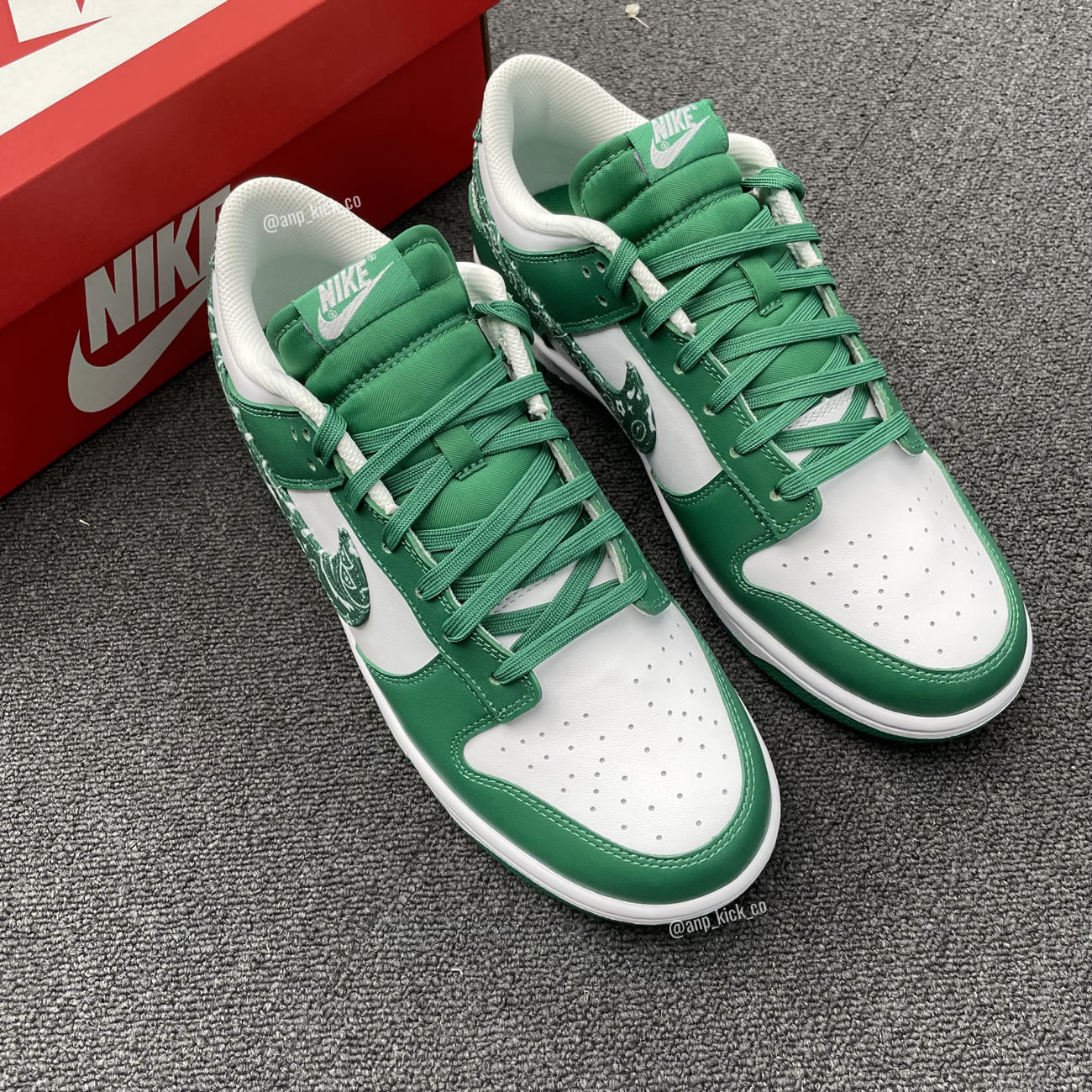 Nike Dunk Low Green Paisley Anpkick Dh4401 102 (5) - newkick.app